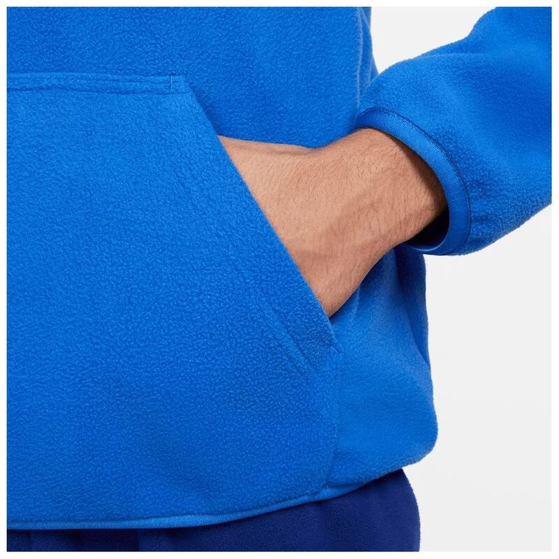 Nike Mens Sportswear Polar Fleece Hoody (Blue) | Sportpursuit.com