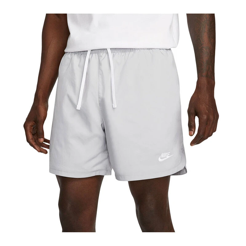 Nike Mens Club Lined Flow Shorts (Grey) | Sportpursuit.com
