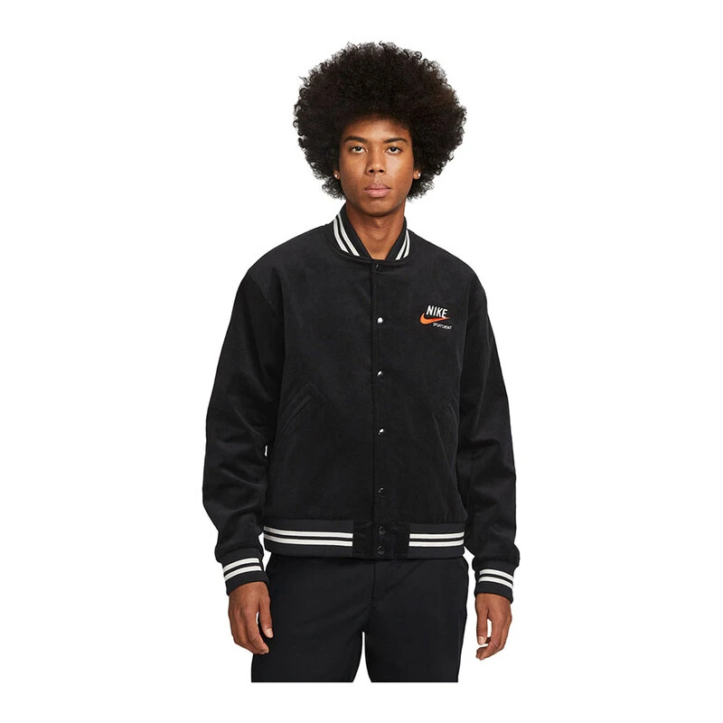 Nike Veste Trend Bomber Homme Noir Voile University Gold privatesp