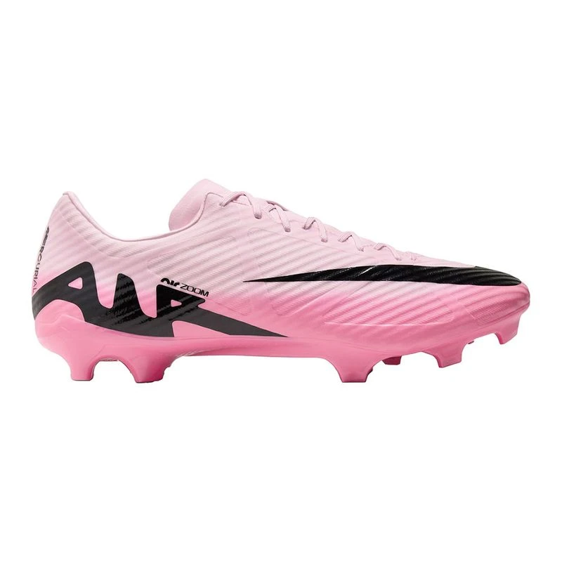 Nike Mens Zoom Vapor 15 Academy FG MG Firm Ground Football Boots Pink