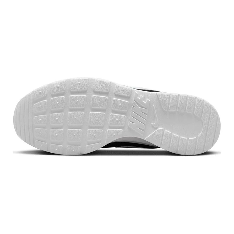 Nike Womens Tanjun Flyease Casual Shoes Black White Volt Black Spo