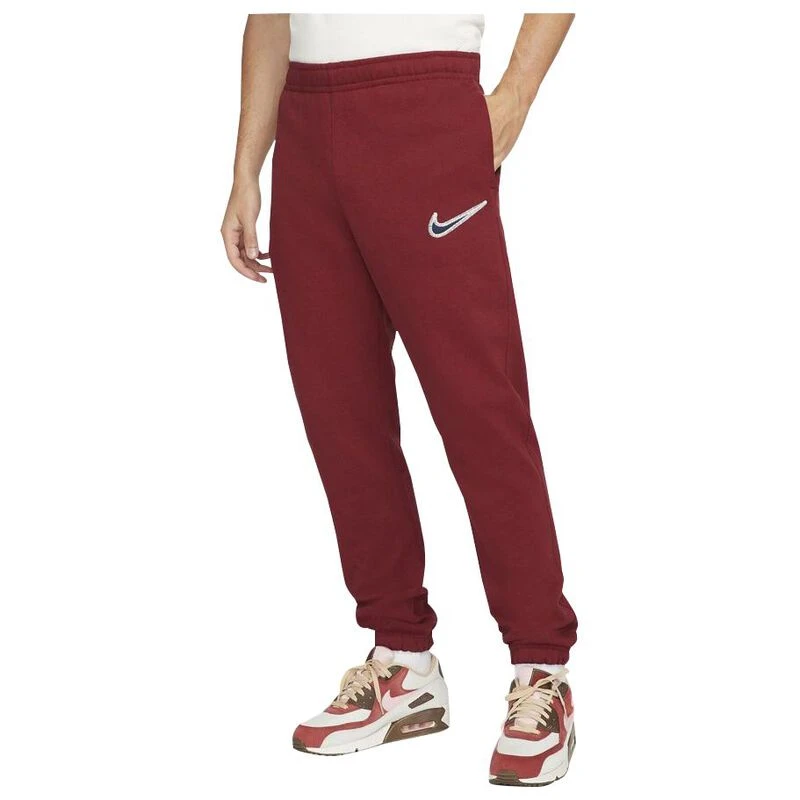 Nike Mens Sportswear Swoosh Pants (Team Red) | Sportpursuit.com