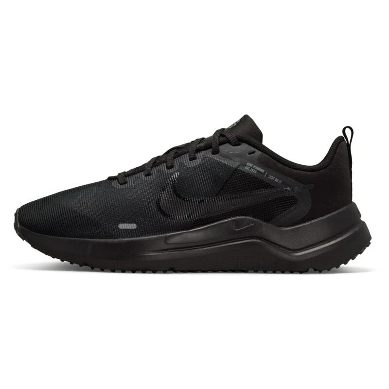 Nike Womens Downshifter 12 Running Shoes (Black/Black/Dk Smoke Grey/Ir