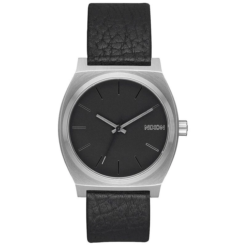 Nixon Mens Time Teller Watch Black Gunmetal Black Sportpursuit