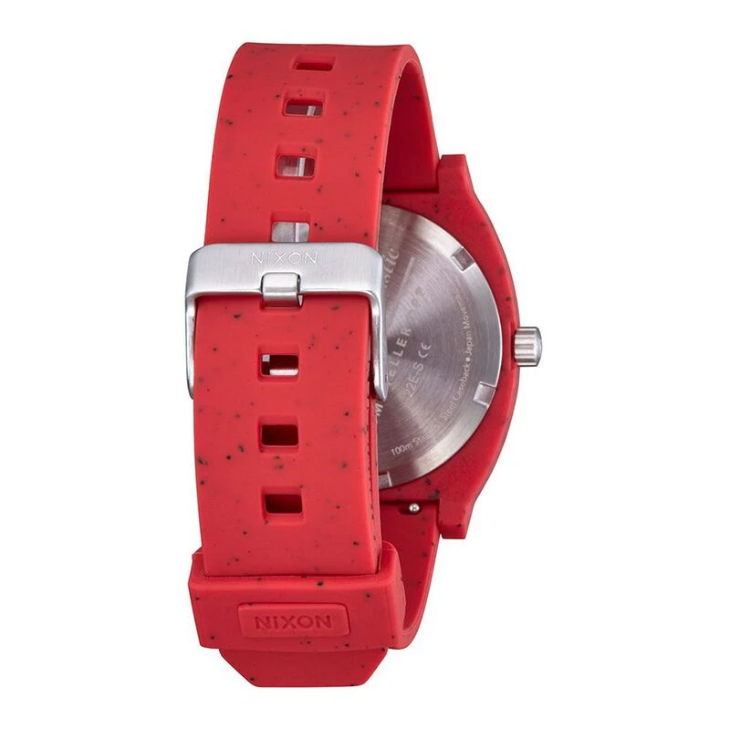 Nixon Mens Time Teller Opp Casual Watch Red Sportpursuit