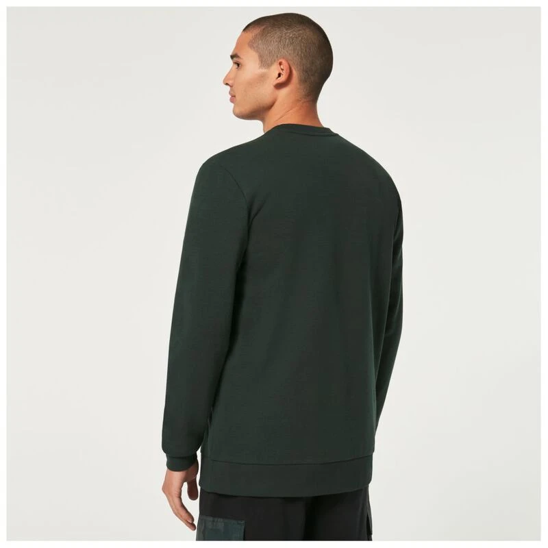 Oakley Mens Relax Crew Pullover (Hunter Green) | Sportpursuit.com