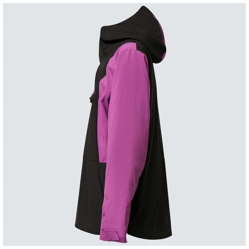 Oakley Mens TNP TBT Anorak Ski Jacket (Blackout/Ultra Purple) Sportp