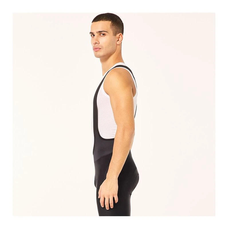 Oakley Mens Endurance Ultra Bib Shorts Black Sulphur Sportpursuit