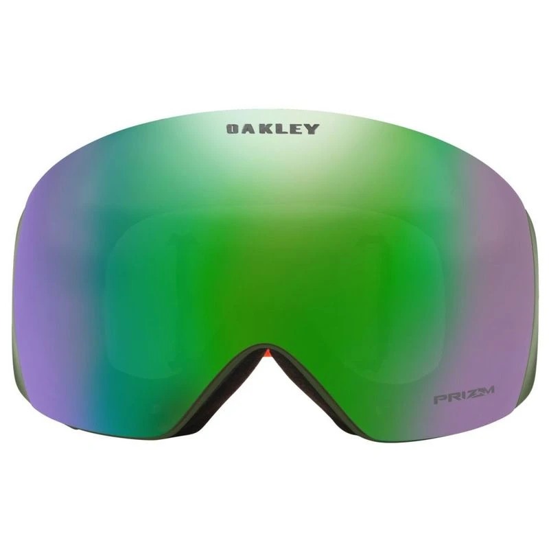 Oakley Flight Deck L Ski Goggles (Fp Orange Dark Brush/Prizm Snow Jade