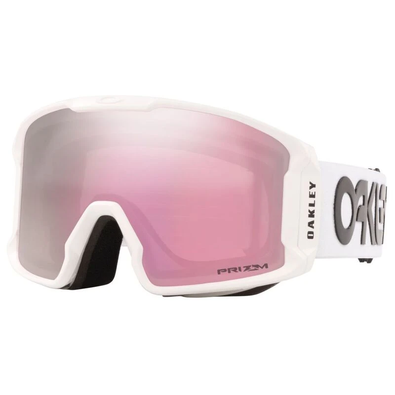 Oakley Line Miner L Ski Goggles (Factory Pilot White/Prizm Snow Hi Pin