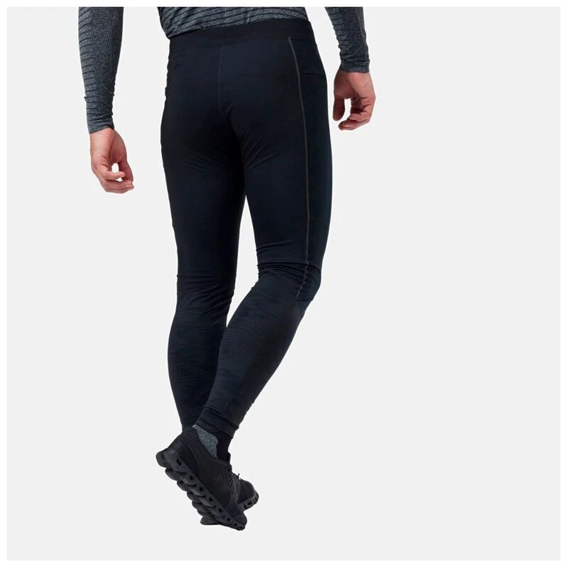 Odlo Tights Zeroweight Warm Reflective - Running tights Men's