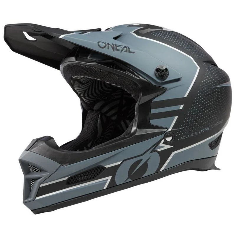 O Neal Fury Mahalo MTB Helmet Black Gray Sportpursuit
