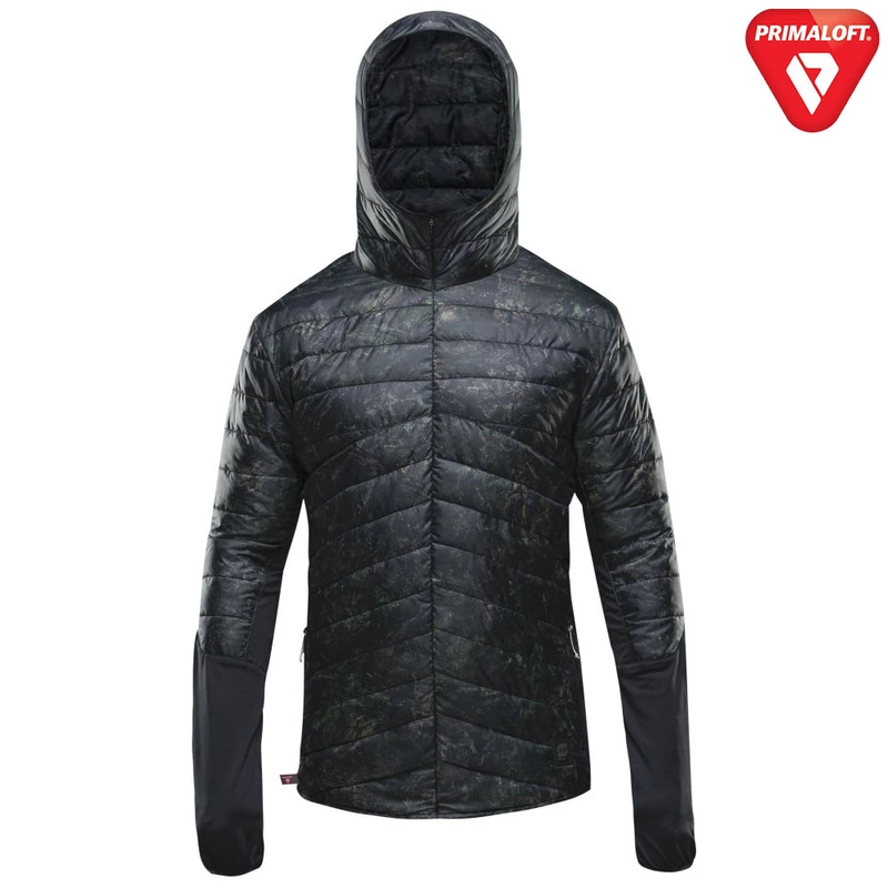 Orage Mens Hybrid Jacket Wood Camo Print Sportpursuit