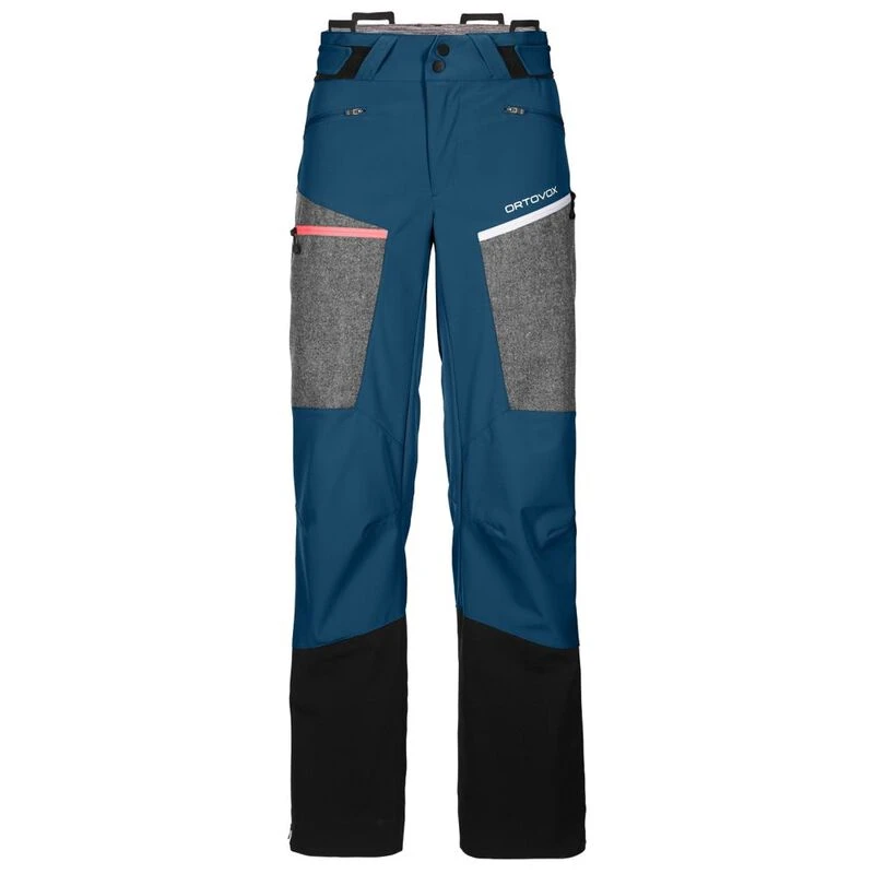 Ortovox Womens Pordoi Trousers (Petrol Blue) | Sportpursuit.com