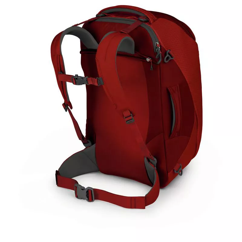 Osprey Porter 46L Travel Backpack Diablo Red Sportpursuit