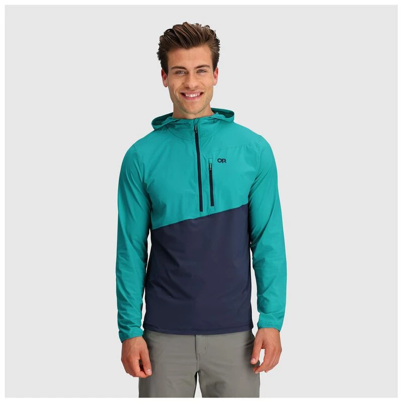 Outdoor Research Mens Astroman Hoody Tropical Naval Blue Sportpurs