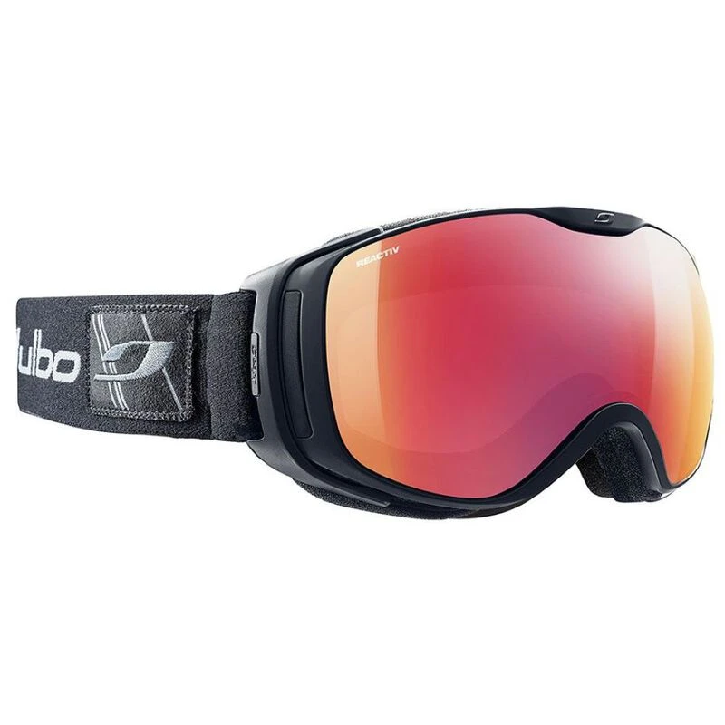 Julbo Womens Luna Ski & Snowboarding Goggles (Black/Snow Tiger) Spor