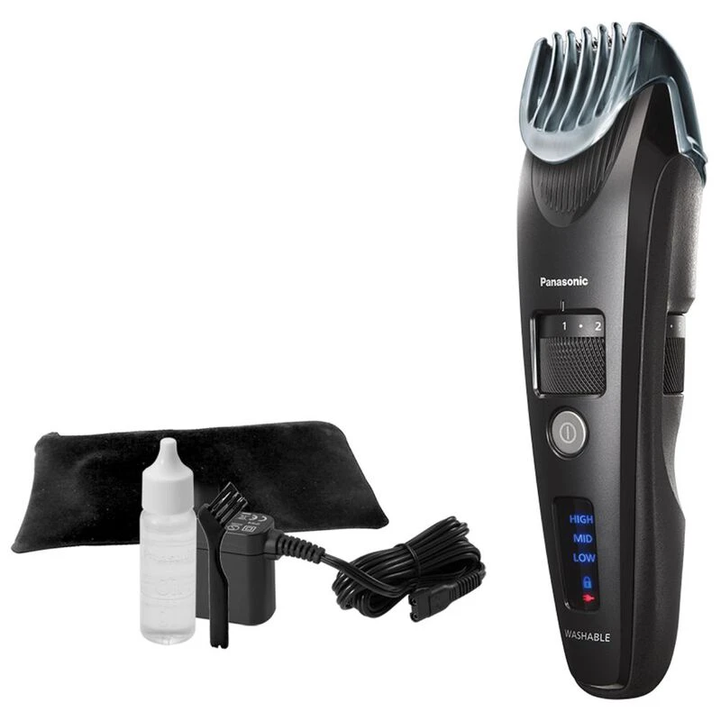 Panasonic Mens ER SB40 Wet Dry Electric Beard Trimmer Black Spor