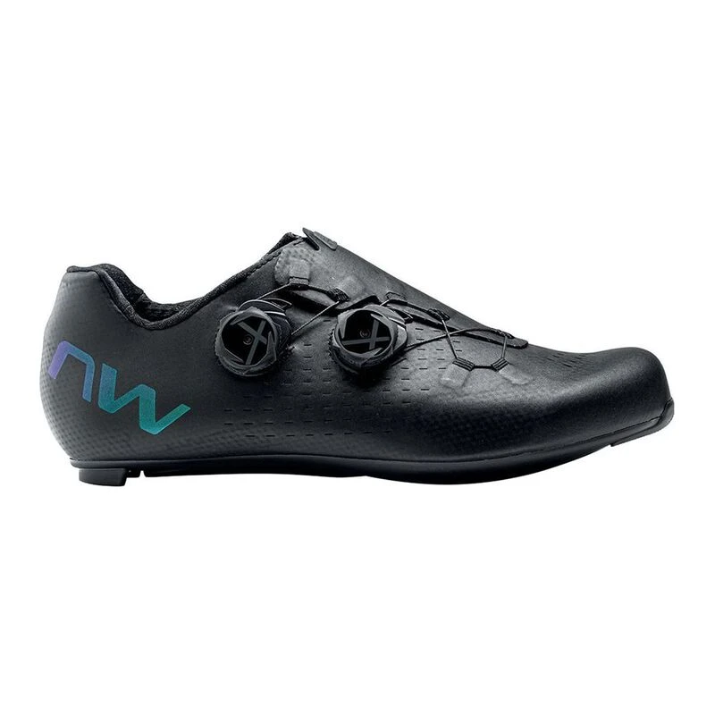 Northwave Mens Extreme GT 3 Cycling Shoes Black Iridescent Sportpu