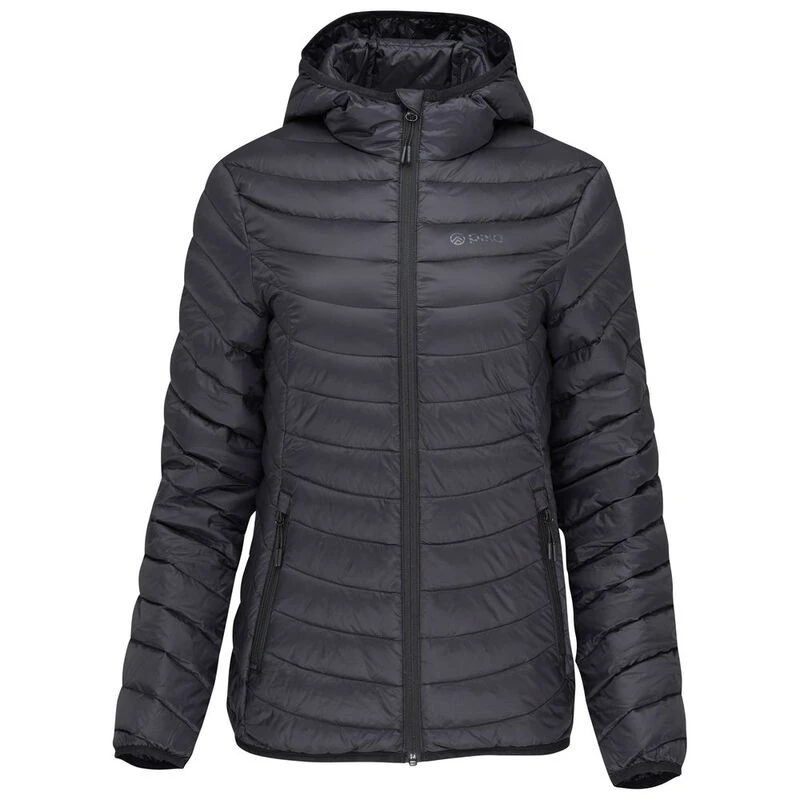 Pika Outdoor Womens Scafell Down Jacket (Black) | Sportpursuit.com