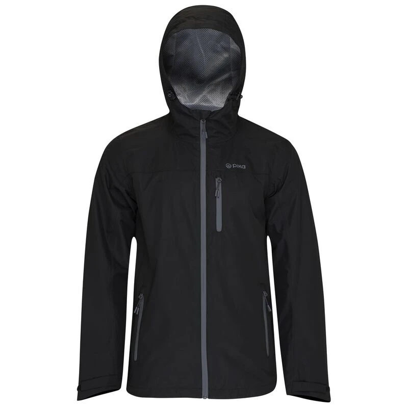 Pika Outdoor Mens Snowdon Waterproof Jacket (Black) | Sportpursuit.com