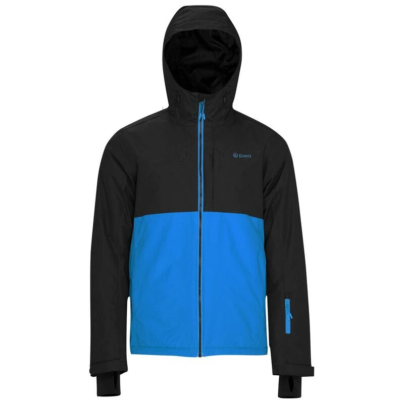 Pika Outdoor Mens Matterhorn Ski Jacket (Black/Blue) | Sportpursuit.co