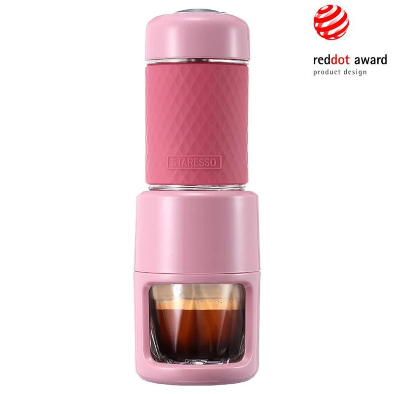 Staresso Portable Espresso Maker (Pink)