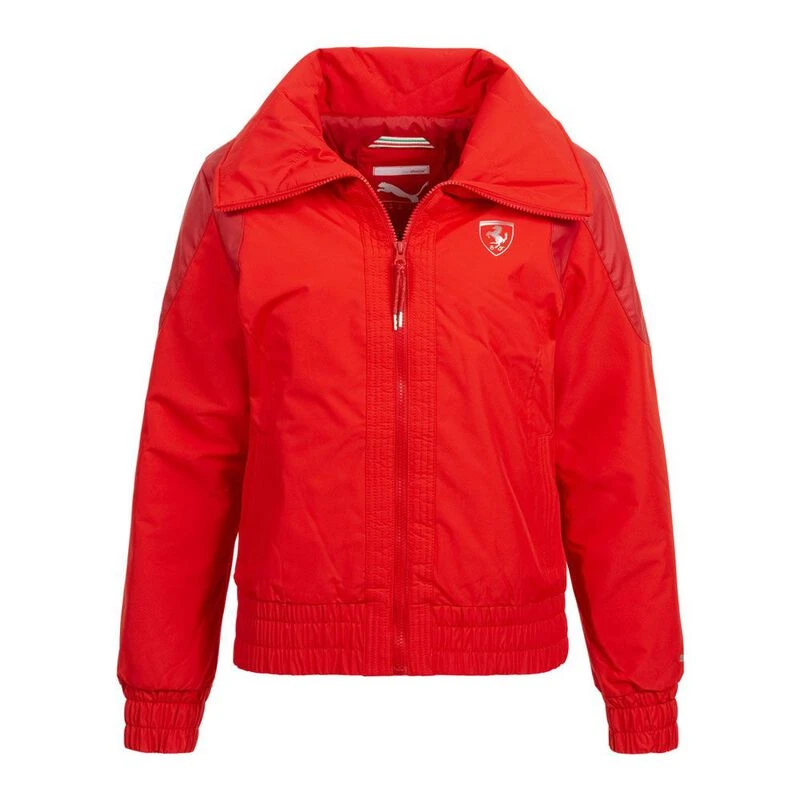 Puma Womens Ferrari Insulated Jacket Red Sportpursuit