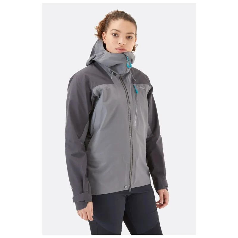Rab Womens Ladakh GTX Jacket Graphene Granite Sportpursuit