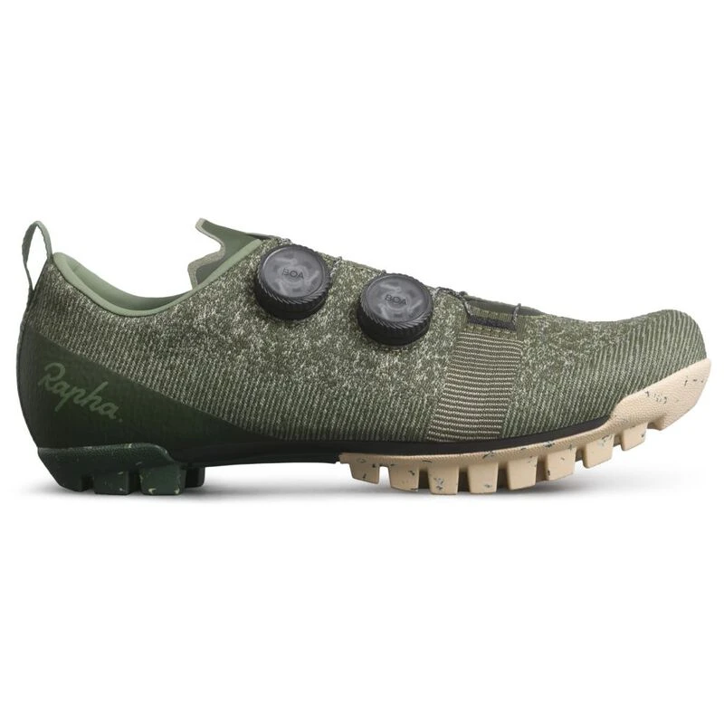 Rapha Explore Powerweave Cycling Shoes (Deep Olive Green/Olive Green)