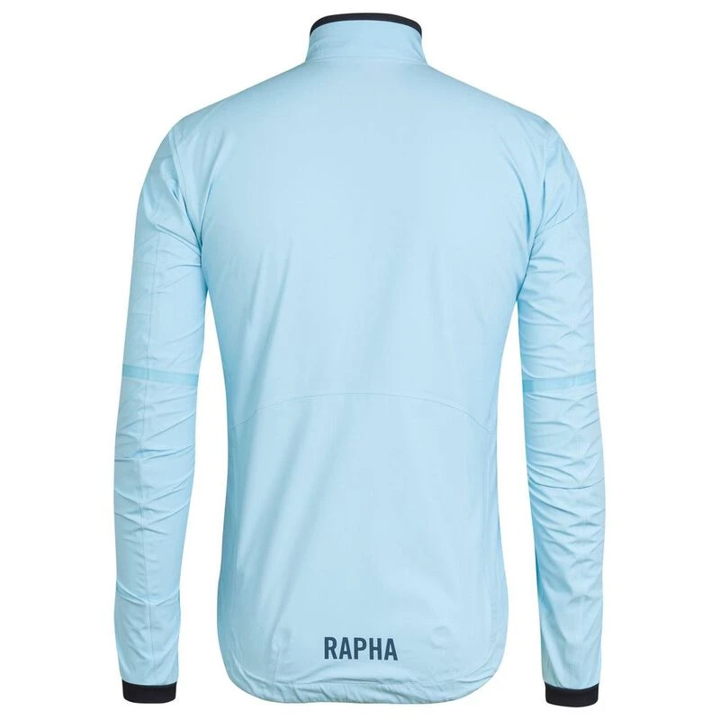 Rapha Mens Pro Team Race Cape Light Blue   Sportpursuit.com