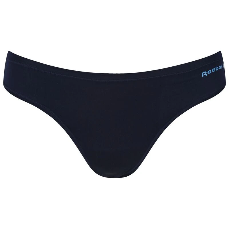 Reebok Womens Classic Underwear (Vector Navy/Navy Print/Blue - 3 Pack)