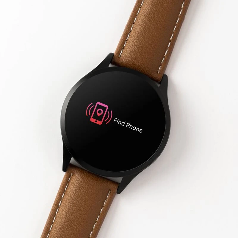 Reflex Active Series 4 Smart Watch Black Tan Sportpursuit