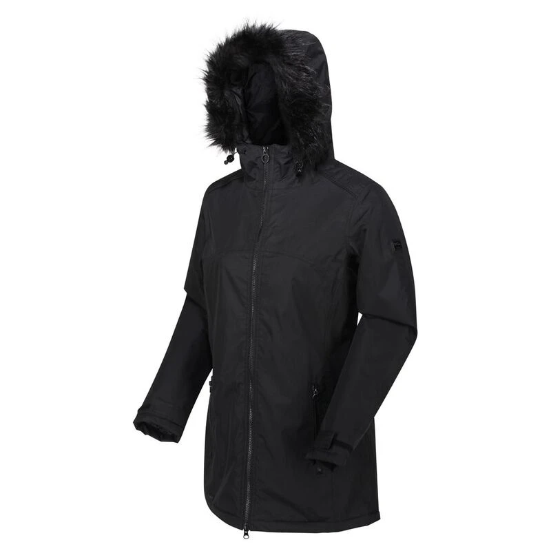 Regatta Womens Myla Waterproof Insulated Jacket (Black) Sportpursuit
