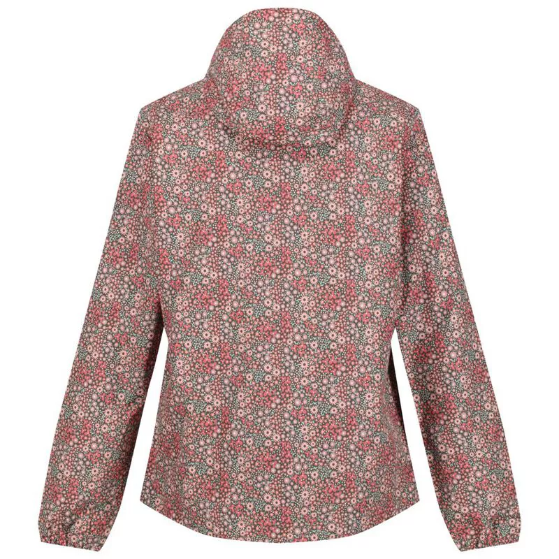 Regatta Womens Lilibeth Waterproof Jacket Grape Leaf Ditsy Sportpu
