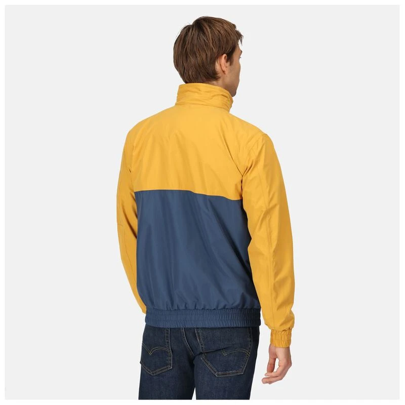 Regatta Mens Shorebay Jacket Gold Straw Dark Denim Sportpursuit