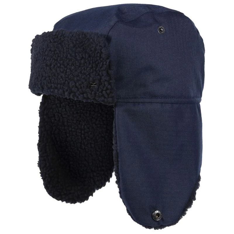 Mens navy trapper hat 2025