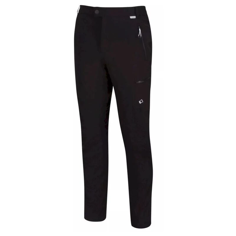 Regatta Mens Highton Winter Lined Trousers-Regular Leg (Black) | Sport