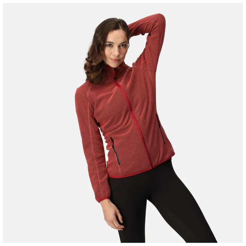 Regatta Womens Kinwood Jacket Mineral Red Rumba Red Sportpursuit.c