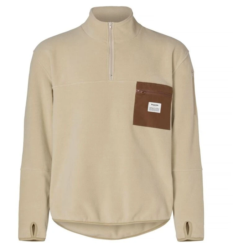 Resteröds - Zip Fleece Jacket - Brown