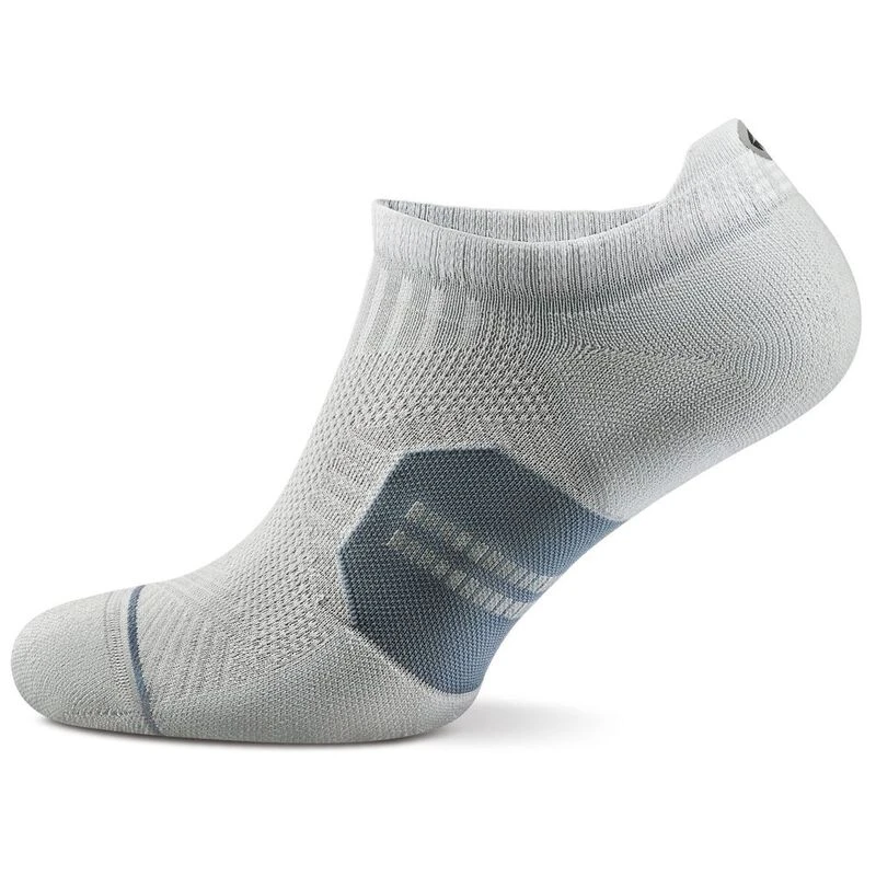 Rockay Accelerate Max Cushion Run Socks (Light Grey/Blue) | Sportpursu
