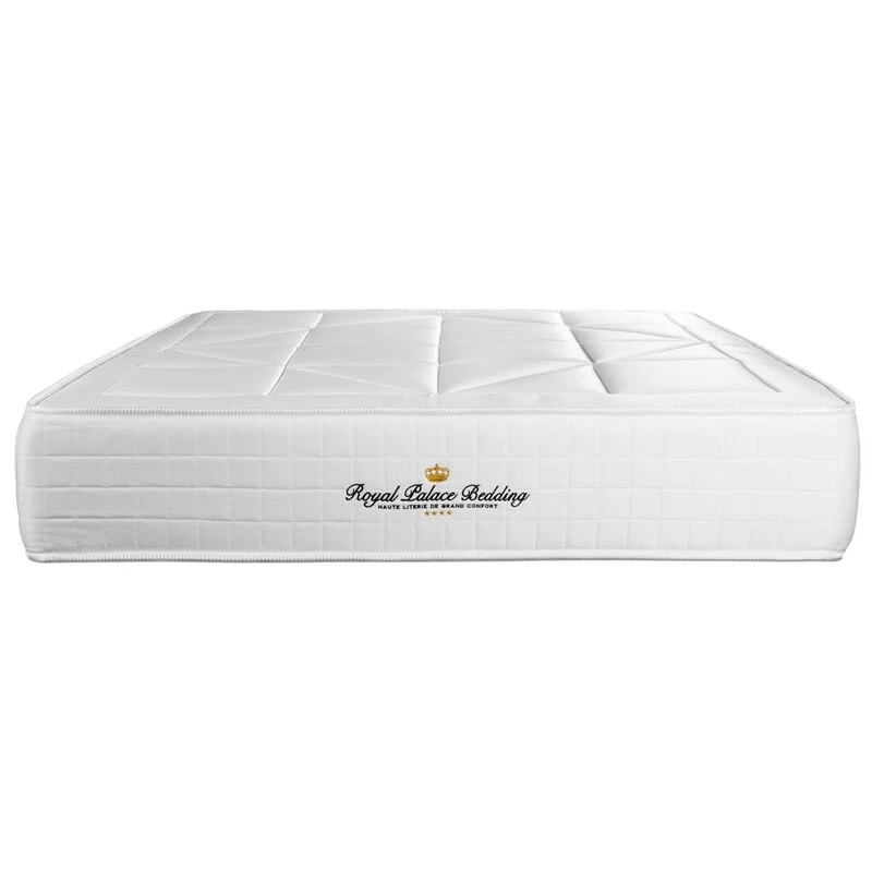 Royal Palace Bedding Windsor UK Double Mattress 135 x 190cm (White)
