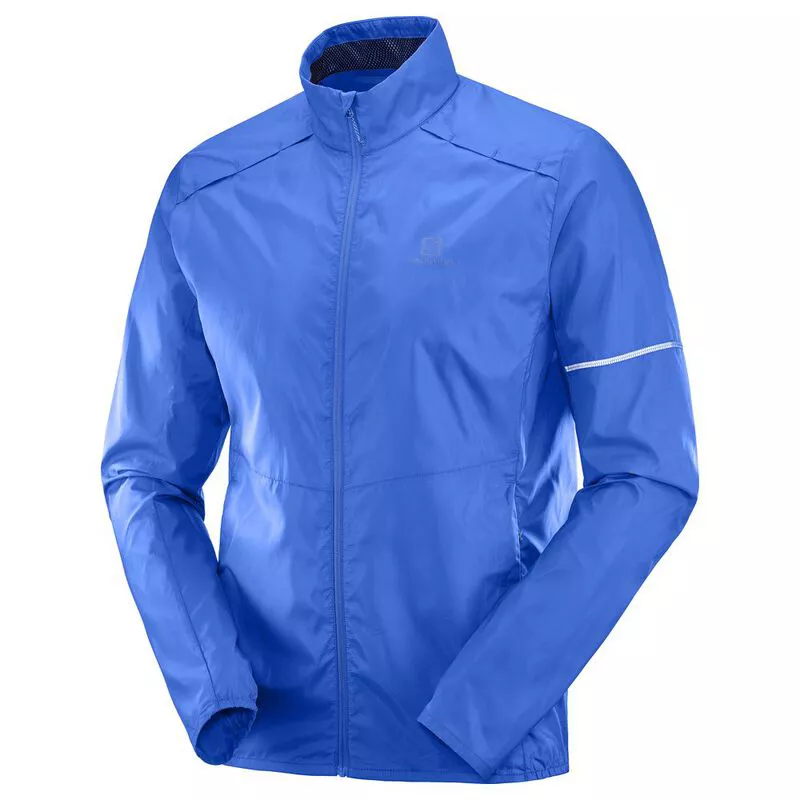Salomon Mens Agile Jacket (Nautical Blue) | Sportpursuit.com