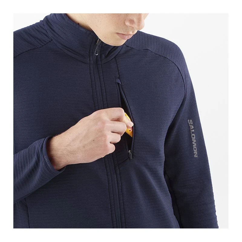 Salomon Veste Essential Lightwarm Homme Bleu privatesportshop