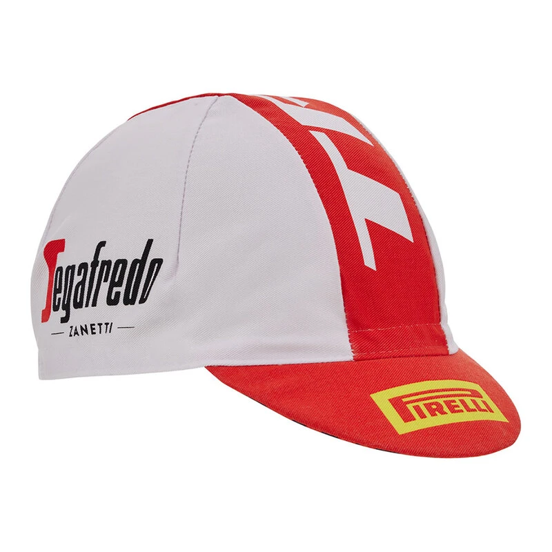 Santini Trek Segafredo 2023 Hat Red Sportpursuit