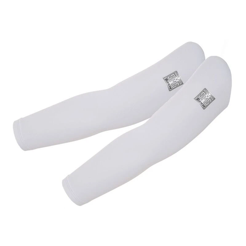 Santini Sum Cool Arm Warmers (White)