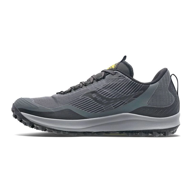 Saucony Mens Peregrine 12 Gtx Trail Running Shoes (Grey) | Sportpursui