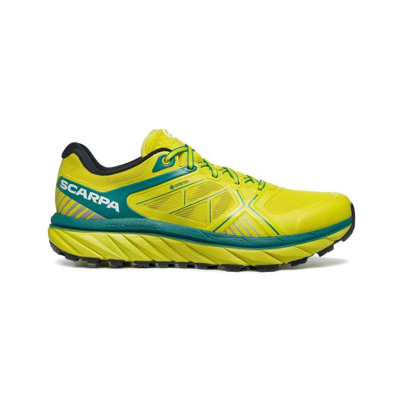Scarpa Mens Spin Infinity GTX Trail Running Shoes AcidLime Seaweed