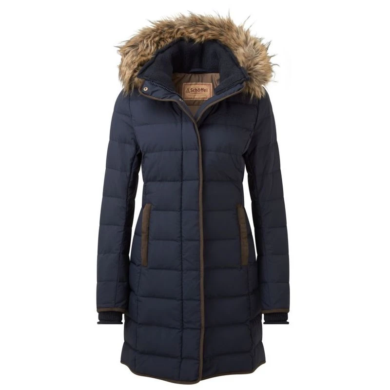 Schoffel Womens Mayfair II Down Jacket (Midnight) | Sportpursuit.com