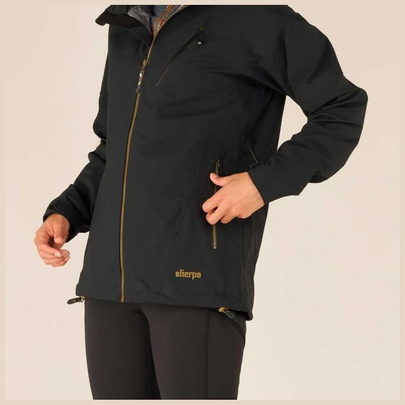 Sherpa Womens Makalu Eco Jacket Black Sportpursuit